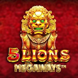 5 Lions Megaways casino game by Pragmatic Play – featured logo at Spinaura Casino