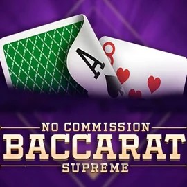 Baccarat Supreme slot visual from OneTouch Games available on spinsaura.fr