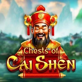 Chests of Cai Shen game by Pragmatic Play – logo hosted on Spinaura Casino