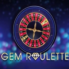 Gem Roulette logo by iSoftBet at Spinaura Casino