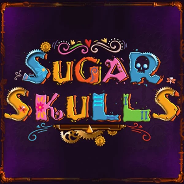 Official Slots logo: Sugar Skulls by Booming Games at Spinaura Casino